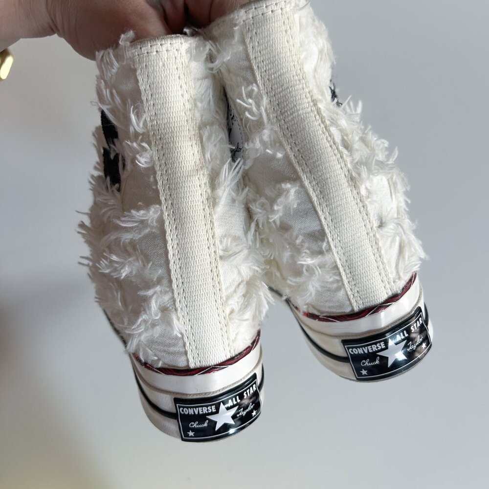 NWOB Converse x Isabel Marant Chuck 70 Textured Wedge High Top Sneakers Size 7.5 - Picture 6 of 10